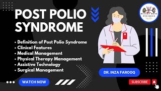 Post polio syndrome  PPS  in Urdu amp Hindi  by Dr Inza Farooq  03 DesertRosePsychics [upl. by Nonnag]