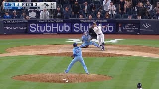 Aaron Judge hits 1st Career WALKOFF HOMERUN  Griddy💪😤 450 feet [upl. by Elana]