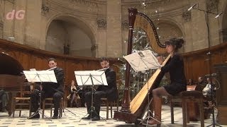 Hector Berlioz  Trio pour 2 flûtes et harpe LEnfance du Christ [upl. by Quitt]