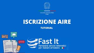 VIDEO TUTORIAL ISCRIZIONE ALL’ AIRE – CONSOLATO GENERALE D’ITALIA A PARIGI [upl. by Marpet]