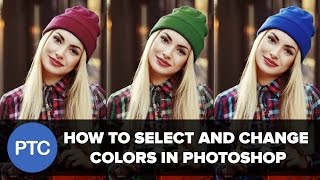 How To Select and Change Colors In Photoshop  Replace Colors In a Photo [upl. by Ennove]