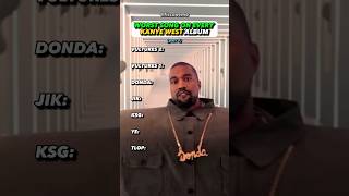 WORST kanye song vultures kanyewest bomb [upl. by Lokim]