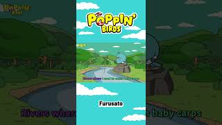 Furusato  POPPIN BIRDS nurseryrhymes children music [upl. by Iddet301]