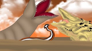 Sandworm VS Sandbloop  Animation [upl. by Terrab]