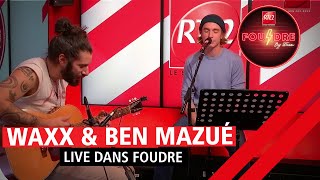 Ben Mazué et Waxx interprètent quotSoleil Soleilquot de Pomme dans Foudre 160122 [upl. by Eitsirc]