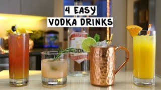 Four Easy Vodka Drinks [upl. by Zoltai]