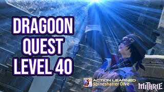 FFXIV 21 0187 Dragoon Quest Level 40 [upl. by Dickerson]