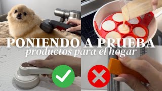 Pruebo los MEJORES Productos para el HOGAR para que NO GASTES TU DINERO [upl. by Aissyla217]