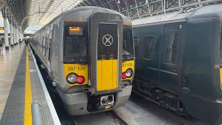 Full Train Journey  Heathrow Terminal 5 to London Paddington on Heathrow Express Class 387 [upl. by Clayborn]