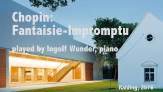 Ingolf Wunder  F Chopin FantaisieImpromptu Audio only [upl. by Jonis898]