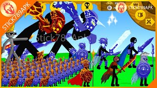 STICK FIGURE WRATHNAR XIPHOS ICE GRIFFON LAVA VS FINAL BOSS  Stick War Legacy Mod  Stick789Apk [upl. by Whitford331]