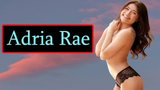 Adria Rae Bio Beautiful Girl Biography Curvy Model Wiki Age Height Career amp More 2024 [upl. by Marcella]