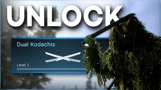 UNLOCK Dual Kodachis FAST in Modern Warfare [upl. by Anayad]