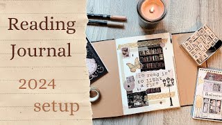 2024 Reading Journal Setup [upl. by Agace]