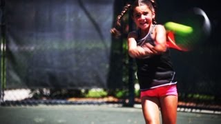 Unstoppable 9YrOld Tennis Prodigy [upl. by Eedyak]