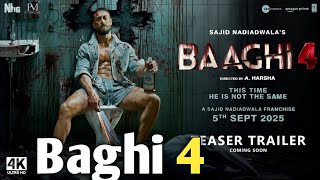 Movie Baaghi 4 official trailer New Upcoming Movie hollywood super duper hit movie [upl. by Assirac]