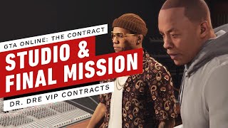 GTA Online The Contract  Dr Dre Recording Studio amp Final Mission [upl. by Sadiras833]