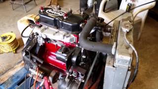 PERKINS AD3152 MASSEY FERGUSON ENGINE REBUILD STARTUP [upl. by Llennor]