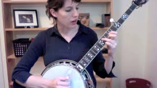 Backup for GCDG Songs  Excerpt from the Custom Banjo Lesson from The Murphy Method [upl. by Gassman]