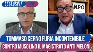 Tommaso Cerno Asfalta Musolino di Magistratura Democratica dopo le gravi Offese [upl. by Buzzell]