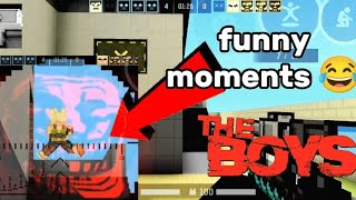 blockpost mobile funny moments😂  troolface theboys [upl. by Ahsytal916]