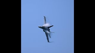 F18 Passes Our Boat [upl. by Ellivnarg]