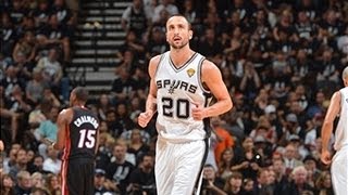 Manu Ginobili Breaks Out in the Finals [upl. by Viridis]