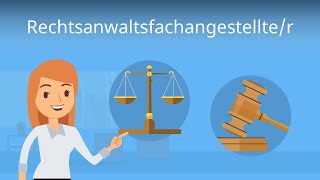 Rechtsanwaltsfachangestellte  Ausbildung Aufgaben Gehalt [upl. by Egwin652]