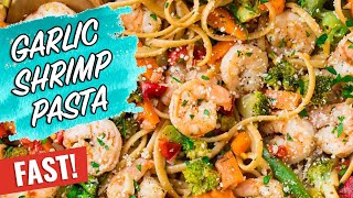 Garlic Shrimp Pasta [upl. by Sirenay]