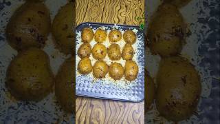 Parmesan crusted potatoes  Potato recipes  Potato Snacks 🥔 trending viralshorts shorts [upl. by Ahcropal]