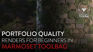 How to Render Materials in Marmoset Toolbag for Beginners [upl. by Yrelle]