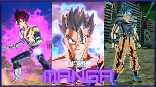 CAC All DBS Manga EPIC TransformationsAwoken Skills  Dragon Ball Xenoverse 2 Mods [upl. by Doley]