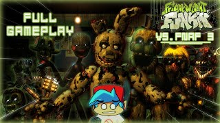 FNF Vs FNaF 3 FULL MOD  Playthrough Friday Night Funkin Mods FNF FNaF [upl. by Alleinnad845]