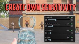 How to Make Your Own Sensitivity  2024 Best Zero Recoil Sensitivity for BGMI  PUBG MOBILE 😱🔥 [upl. by Fabria]