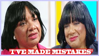 Diane Abbott admits Ive made mistakes and opens up to Lorraine on Keir Starmer hurt [upl. by Vina436]