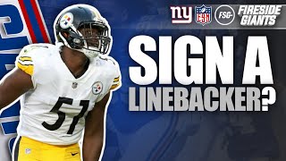 Giants 3 free agent linebackers to replace Jarrad Davis [upl. by Otero]