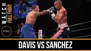 Davis vs Sanchez FULL FIGHT Dec 18 2015  PBC on Spike [upl. by Annawd577]