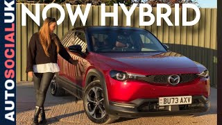 Mazda MX30 Plug in hybrid  Long journey review How efficient is it UK 4K [upl. by Trout640]