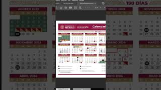 Calendario Escolar SEP 20242024 [upl. by Amikahs788]