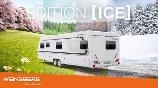 WEINSBERG CaraOne EDITION ICE  AllSeason Caravan [upl. by Glynda]