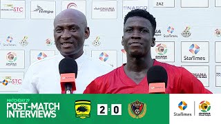 Asante Kotoko 2  0 Legon Cities  Postmatch Interviews  Ghana Premier League  MD 29 [upl. by Ylirama]