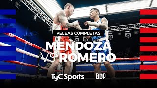 Mauro Mendoza vs Lucas Romero  Boxeo de Primera Promocional  TyCSports Play [upl. by Oninotna309]