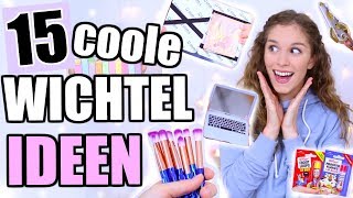 15 coole WICHTELIDEEN für MÄDCHEN amp JUNGS ♡ unter 5€ BarbaraSofie [upl. by Zoilla424]