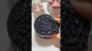 What a soft Oreooreo oreos cookies inedible squishy handmade tabasquishy decompression [upl. by Mosera]