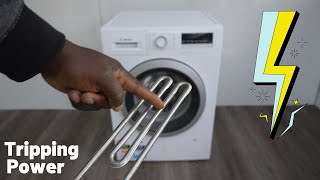 How to Fix Bosch Washing Machine Tripping Power Circuit Breaker [upl. by Arodoet578]