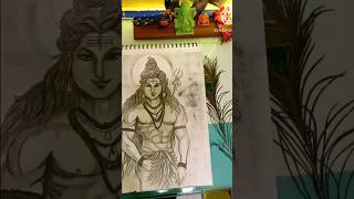 Shiv mahadev sketch viral shots sketch new art [upl. by Judsen521]