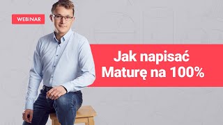 Metody uczenia się matematyki do matury webinar [upl. by Shirline]