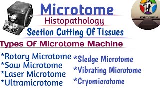 Microtome ll Types Of Microtome ll Microtomy ll Histopathology [upl. by Anilatak]