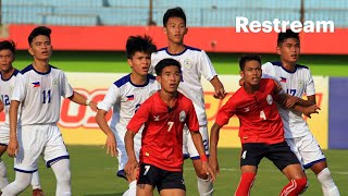 Laos vs Philippines Live Stream AFF U16 Youth Championship 2024 Commentary Score [upl. by Ennavoj804]