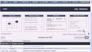Primeiros Passos para utilizar a Agenda  Software Jurídico INTEGRA wwwpromadadvbr [upl. by Wernsman]